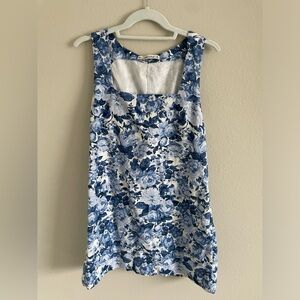 Abercrombie Square-neck Shift Mini Dress with pockets